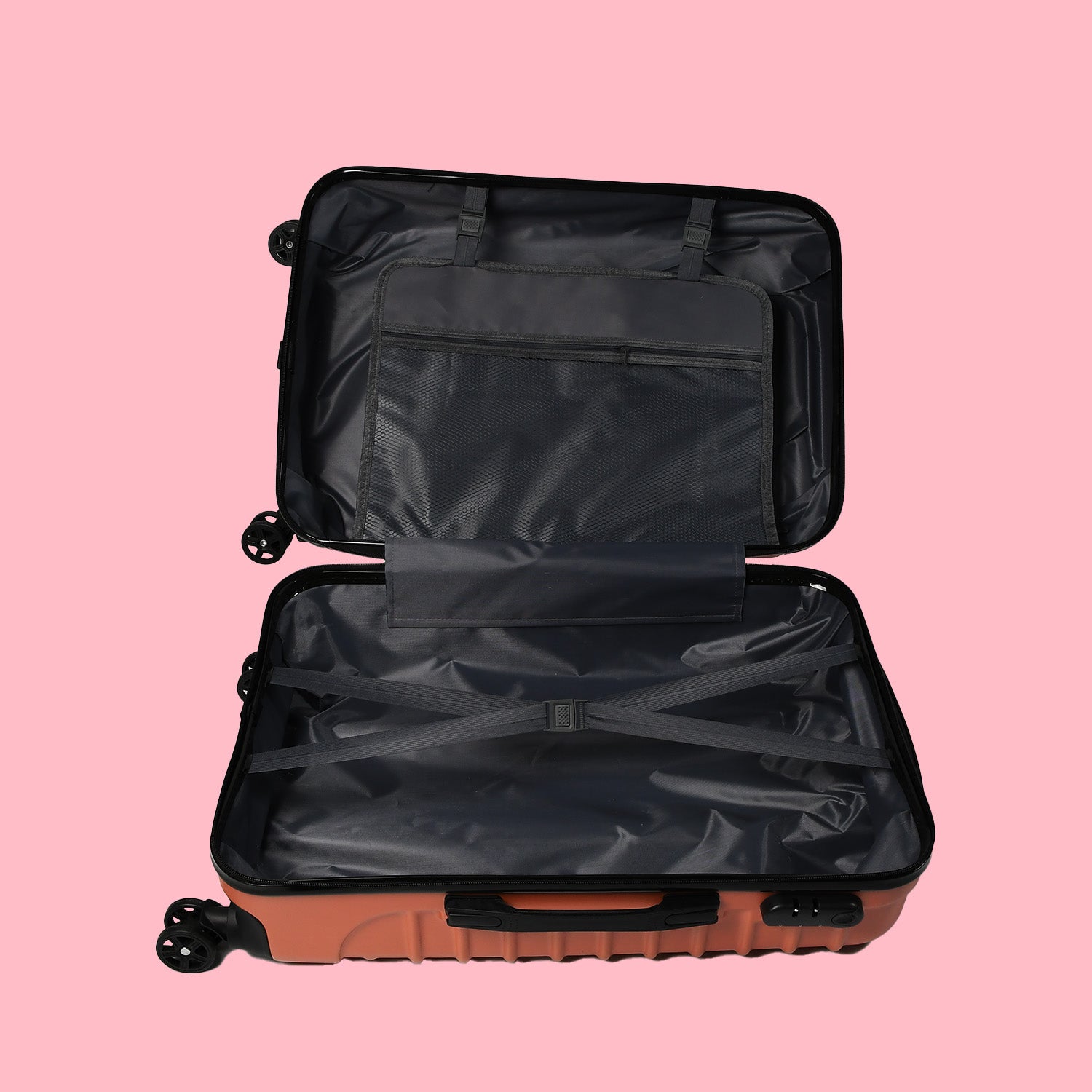 1106 Luxury Traveling bag 4 Spiner Wheel Trolley Bag Large Bag Store Extra Luggage In Bag For Traveling Use Large Bag ( Set of 2 Pc ) DeoDap 1106 Luxury Traveling bag 4 Spiner Wheel Trolley Bag Large Bag Store Extra Luggage In Bag For Traveling Use Large Bag ( Set of 2 Pc ) DeoDap